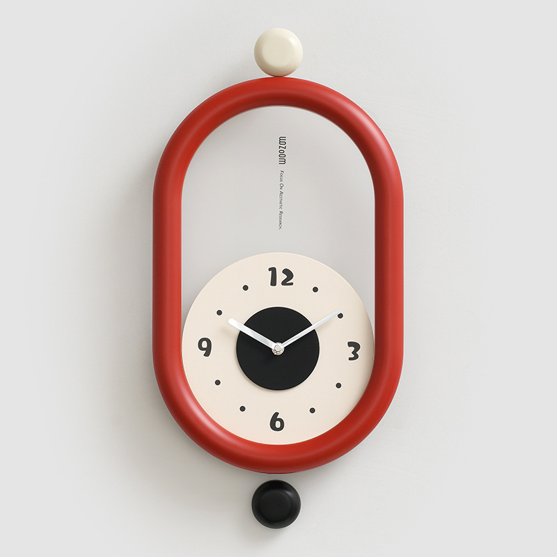 Swing-style Creative Clock Restaurant Fashionable And Elegant Decorative Clock 9