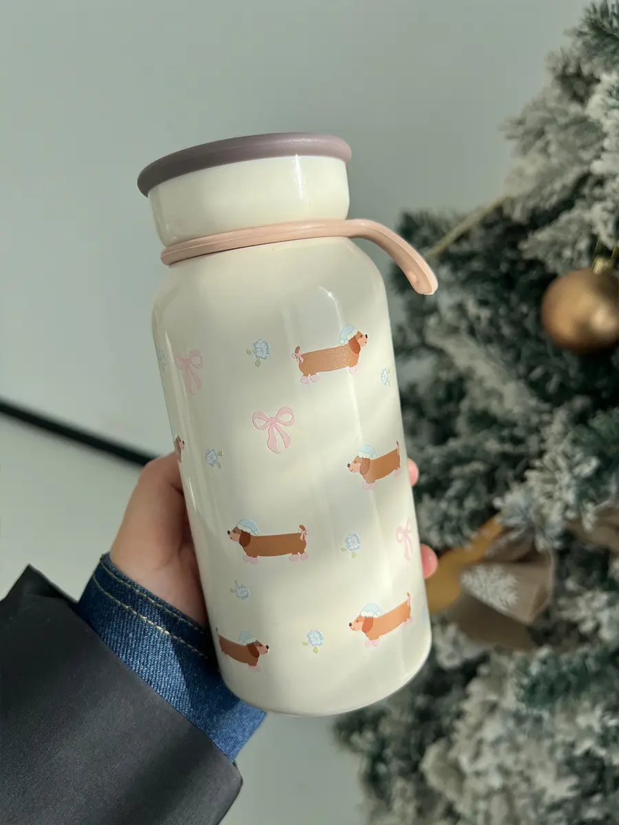 Sausage Dog Portable 304 Stainless Steel Vacuum Cup