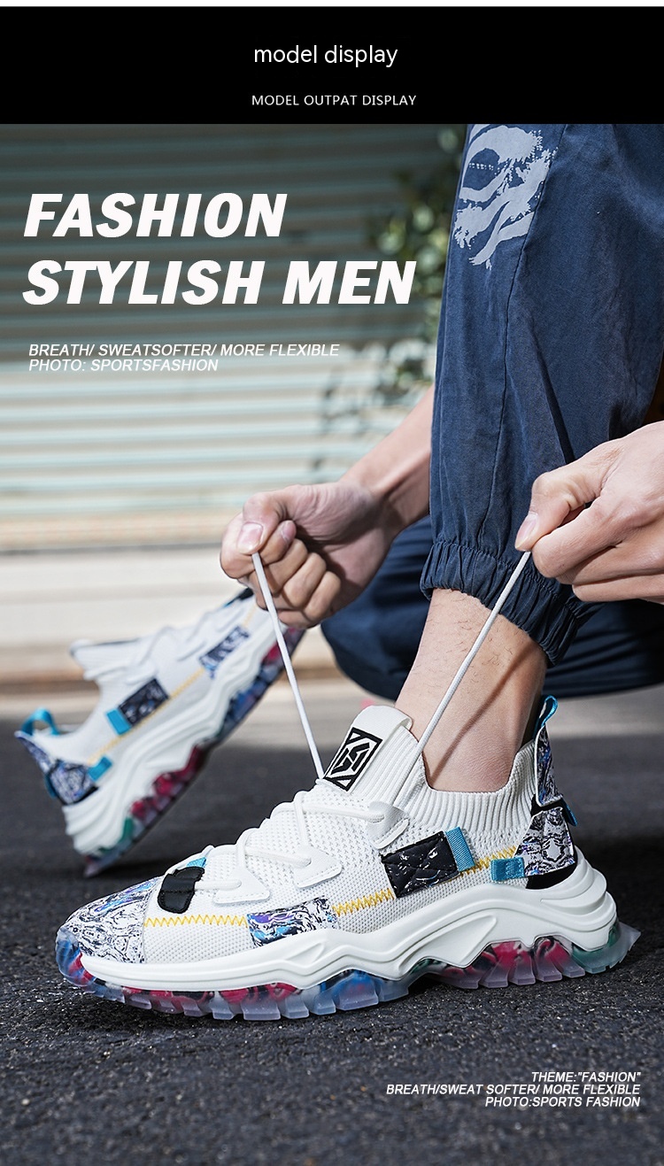 Thin Breathable Mesh Running Sneaker - Image 12