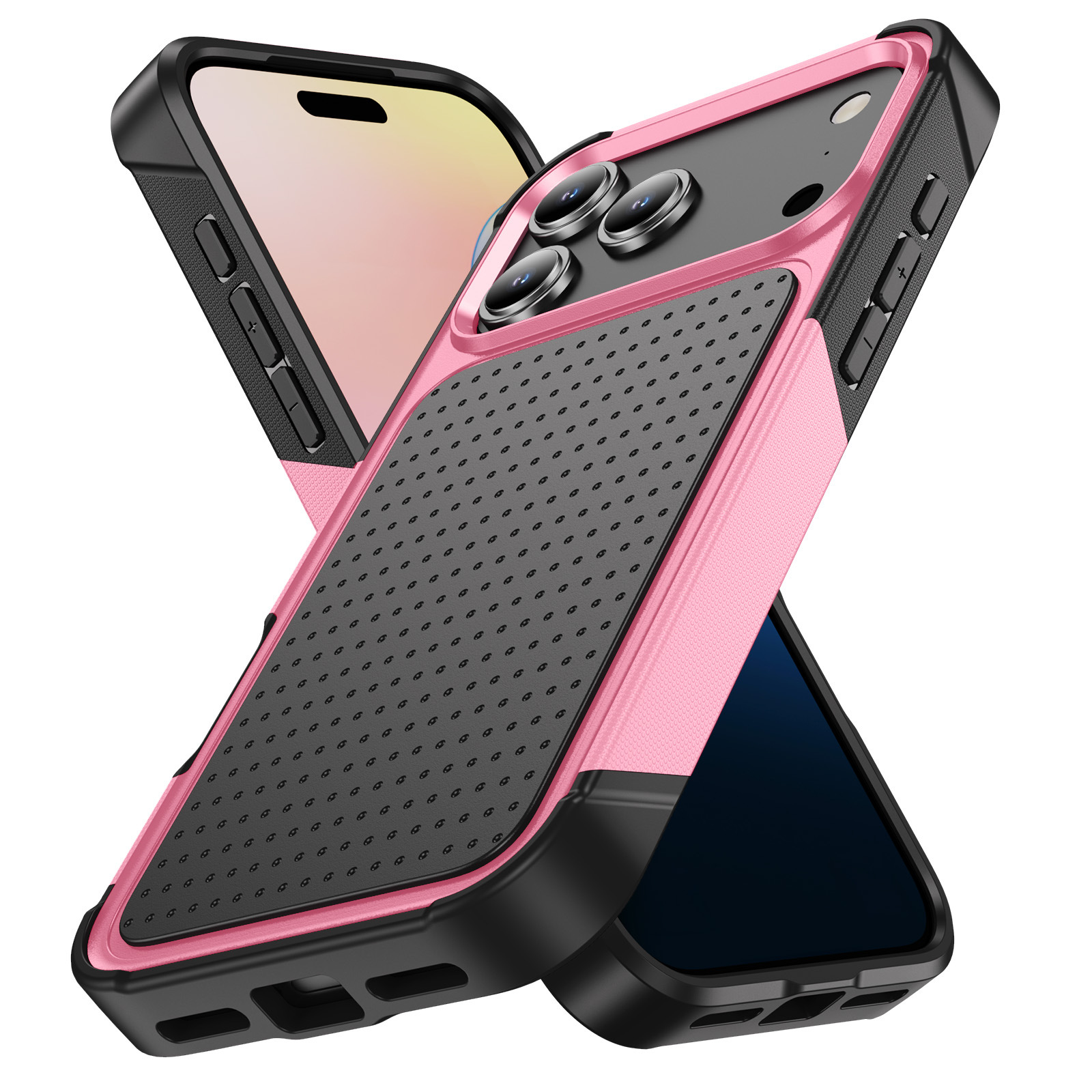 Creative Color Block Elegant Shatter-resistant Phone Case