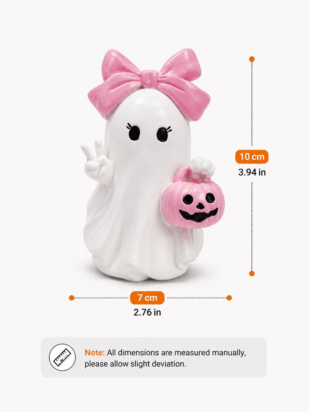 New Arrival Halloween Ghost Pumpkin Resin Home Desk Decor everydayshopit media