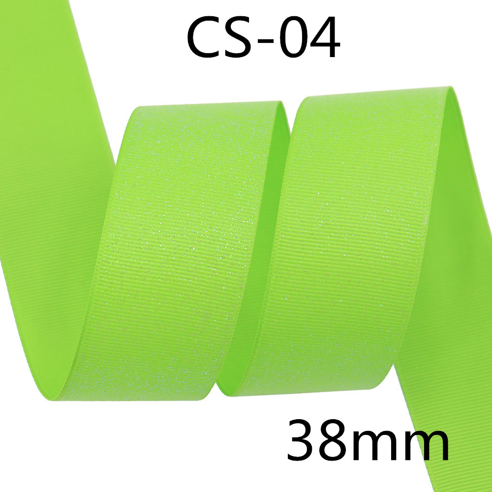 Sprinkle Colorful Glittering Powder Scene Decoration Gift Packaging Ribbed Band Silk Ribbon Webbing 16 38Mm - Shop at LoveMi