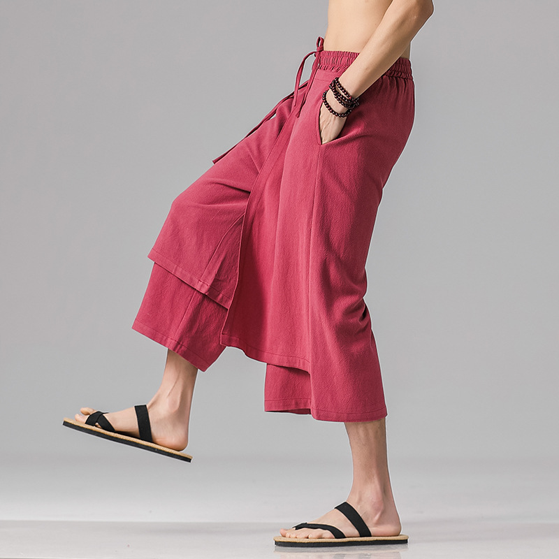 Fake Two-piece Street Hip-hop Casual Pants