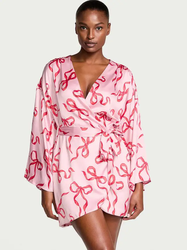 Women's Casual Loose fit Long sleeve Tie dye Dress Pink - Shop at LoveMi
