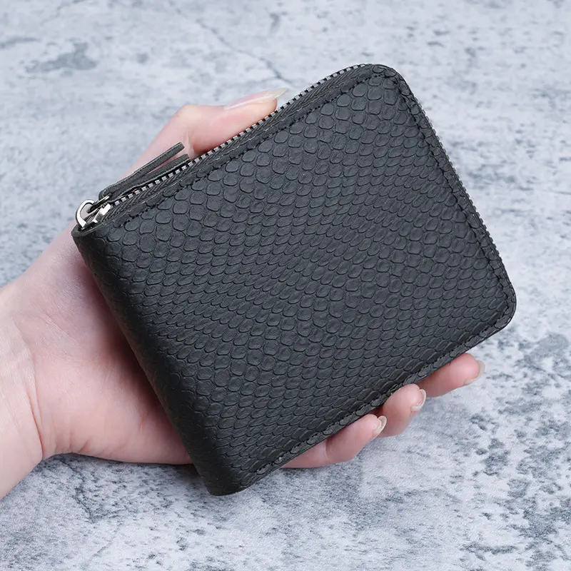 Minimalist Bi-fold Wallet Mens Short