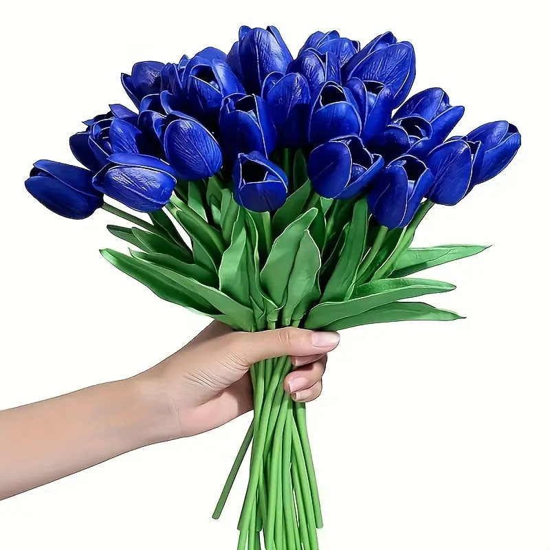 Home-style Hotel Wedding Photography Props Artificial Tulips
