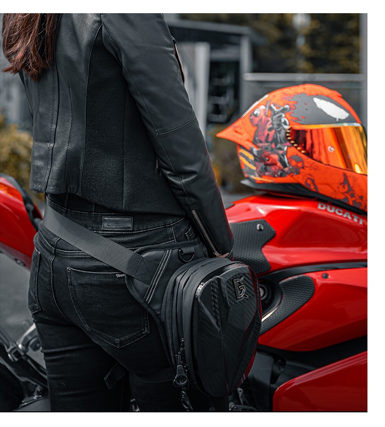 Devil Race Motorcycle Leg Bag