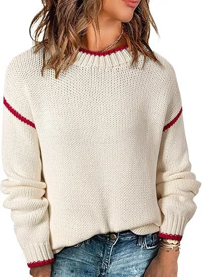 European And American Autumn And Winter Women's Long Sleeve Beige - Shop at LoveMi