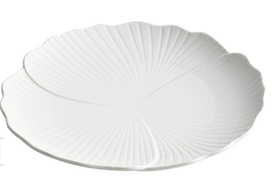 Apricot Leaf Shallow Plate