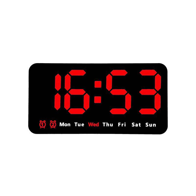 Simple Large Screen Hanging With Temperature Multi-purpose Alarm Clock - Picture 18 of 19