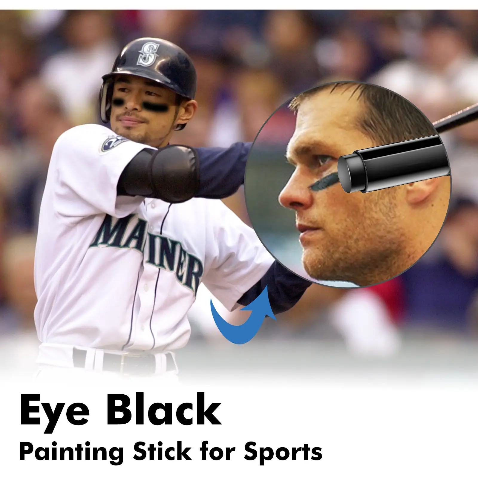 Sports Eye Black Paint Stick Men