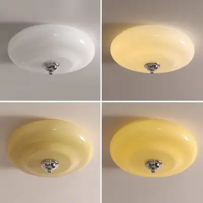 Ceiling Lamp Living Room Glass Simplicity Bedroom Light