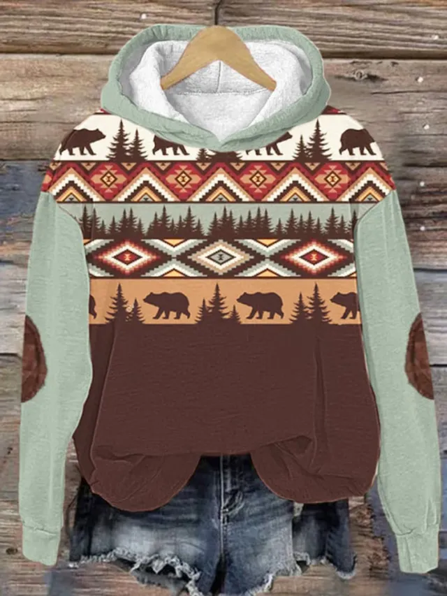 Autumn And Winter European And American Drop shoulder Sleeve Digital Printing Sweater Jlnwy11L4 - Shop at LoveMi