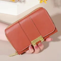 Women's Wallet Multifunctional Fashion Coin Purse - Brown - View 1