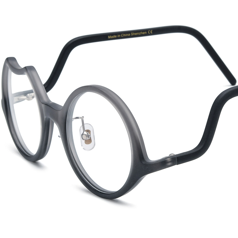 Frosted Plate Glasses Frame Personality - Image 6