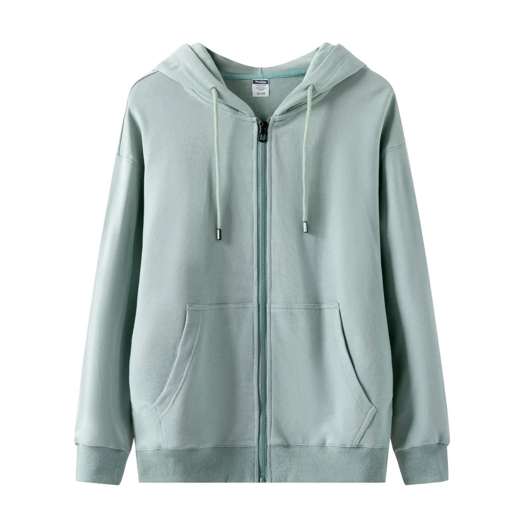 Top Youthful Campus Loose Pullover Coat - Malachite Green