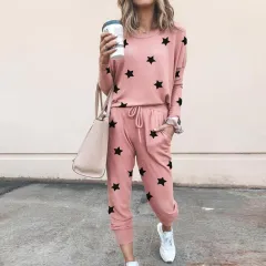Women's Polyester Casual Suit - Five Stars - View 1