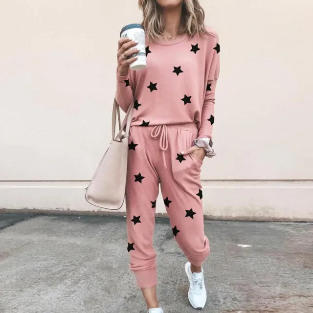 Women's Polyester Casual Suit Five Stars - Shop at LoveMi