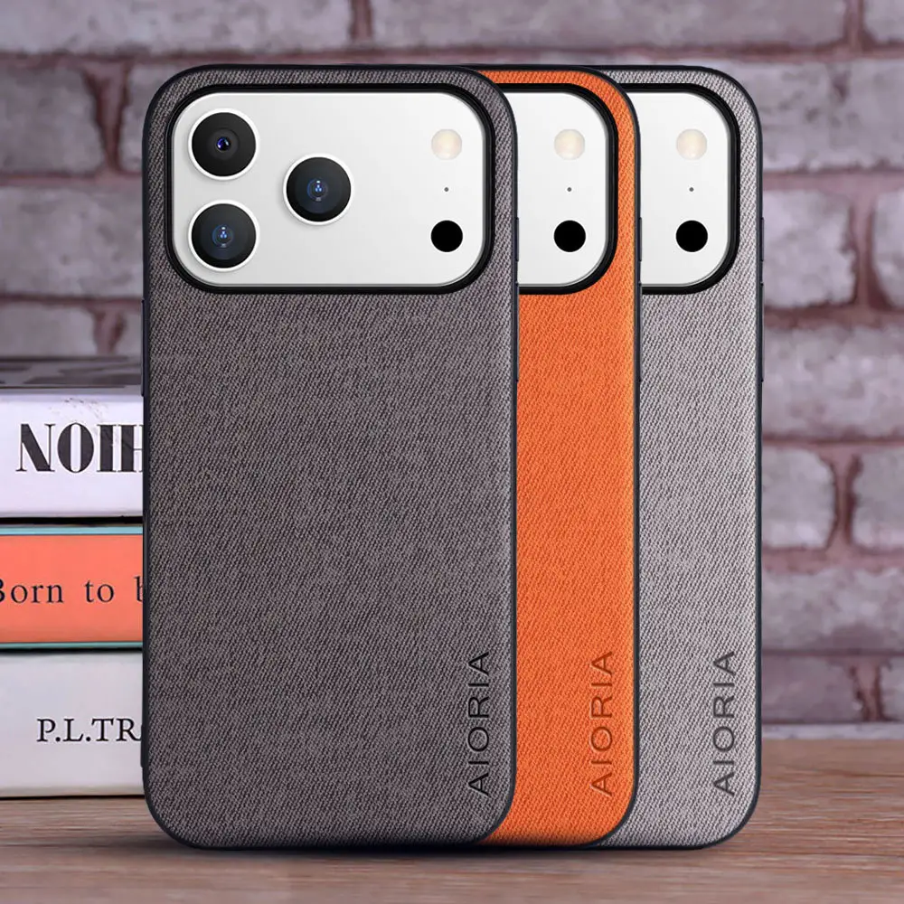 Simple Real Cloth Pattern Phone Case
