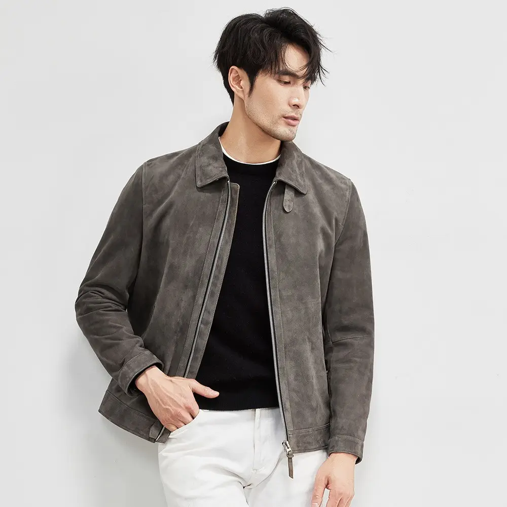 Sheepskin Light Luxury Suede Genuine Leather Clothes