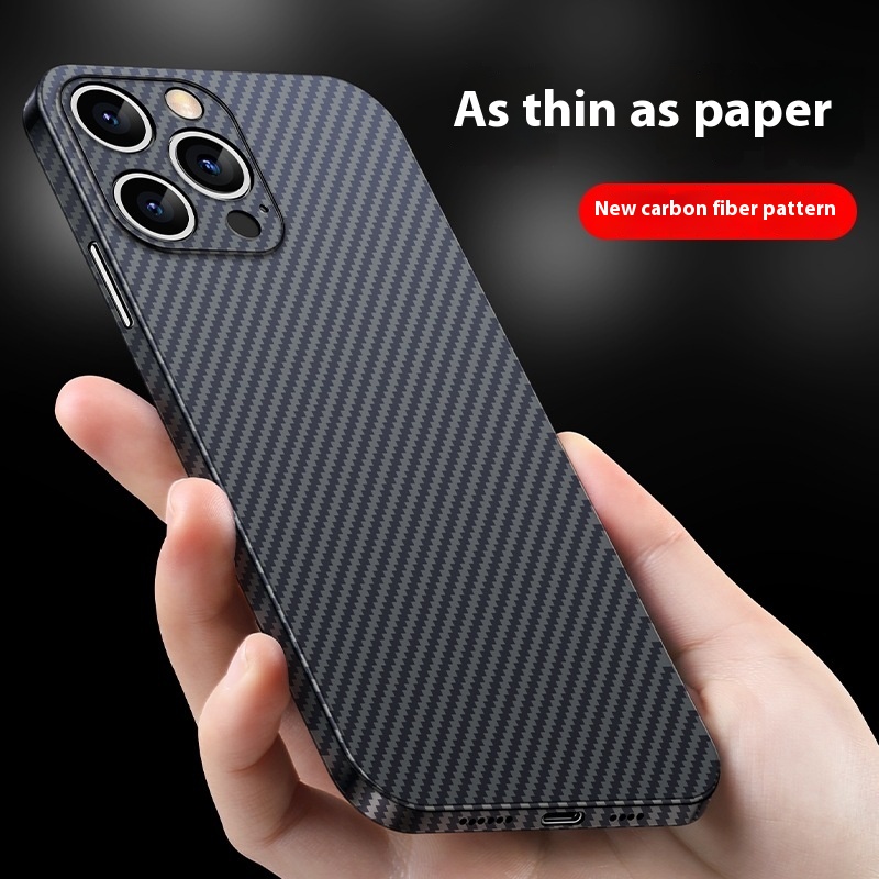 Applicable Carbon Fiber Grain Ultra-thin Hard Shell Phone Case