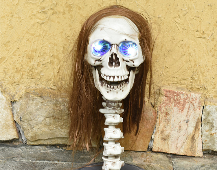 Title 7, Halloween Props Bar Haunted House Decoration Sk...