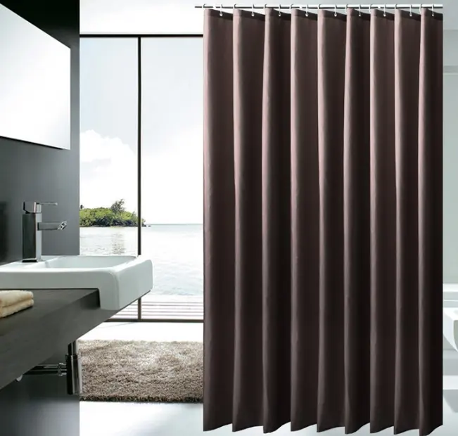 Waterproof Shading Shower Partition Curtain Punch-free