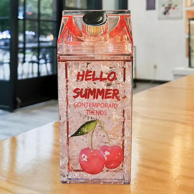 Double layer Thickened Refrigerator Refrigeration Vacuum Cup Summer Cherry - Shop at LoveMi