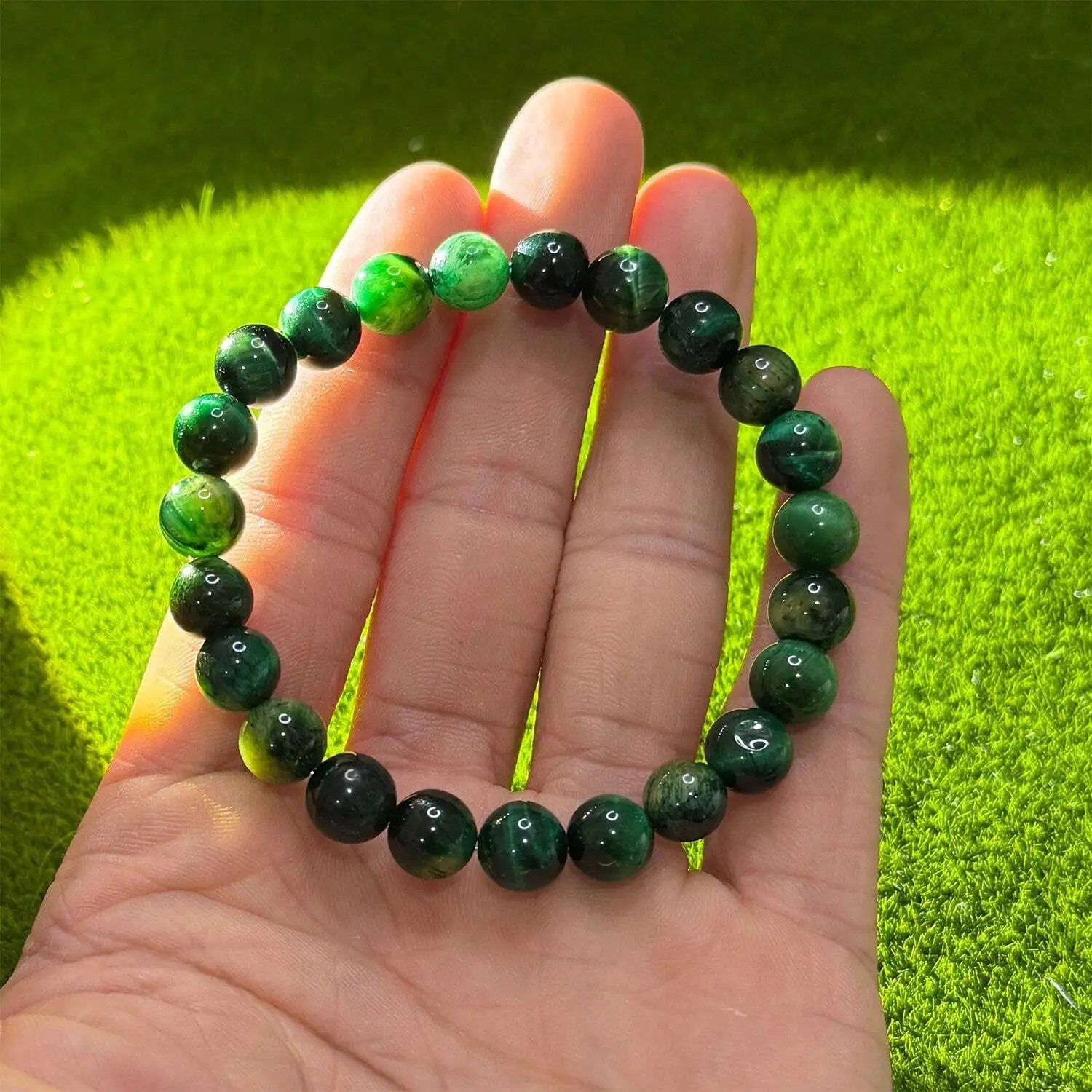 New Handmade Opal Beaded Bracelet