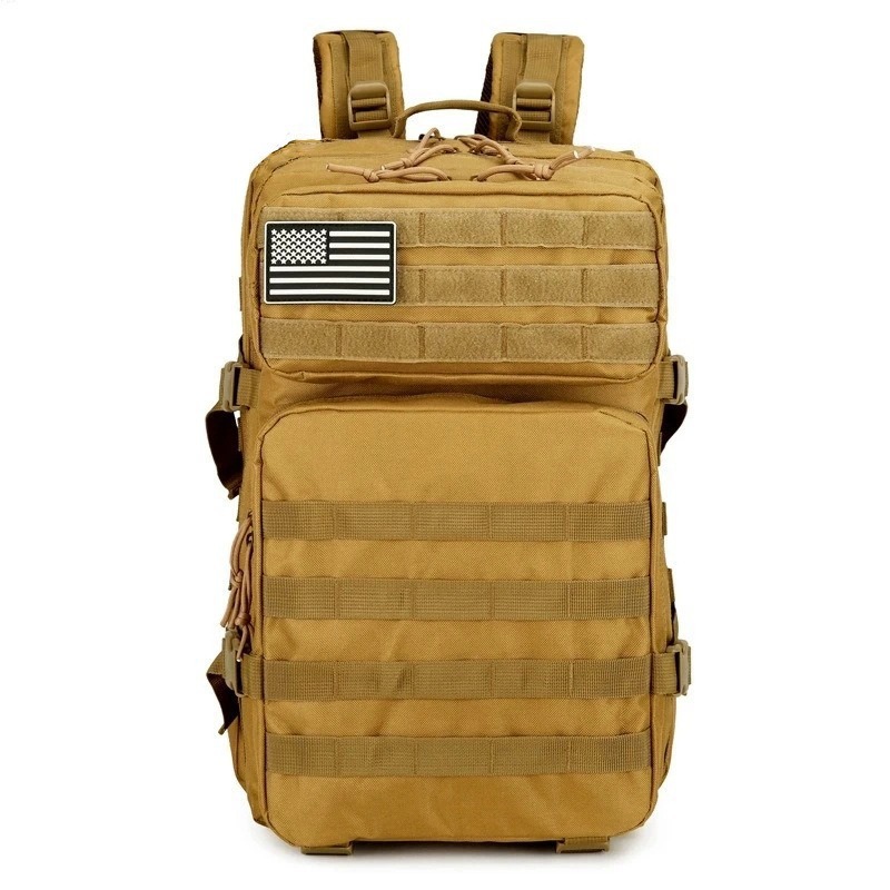 Outdoor 45L Tactical Backpack Hiking Mens And Womens Shoulder Bag 4
