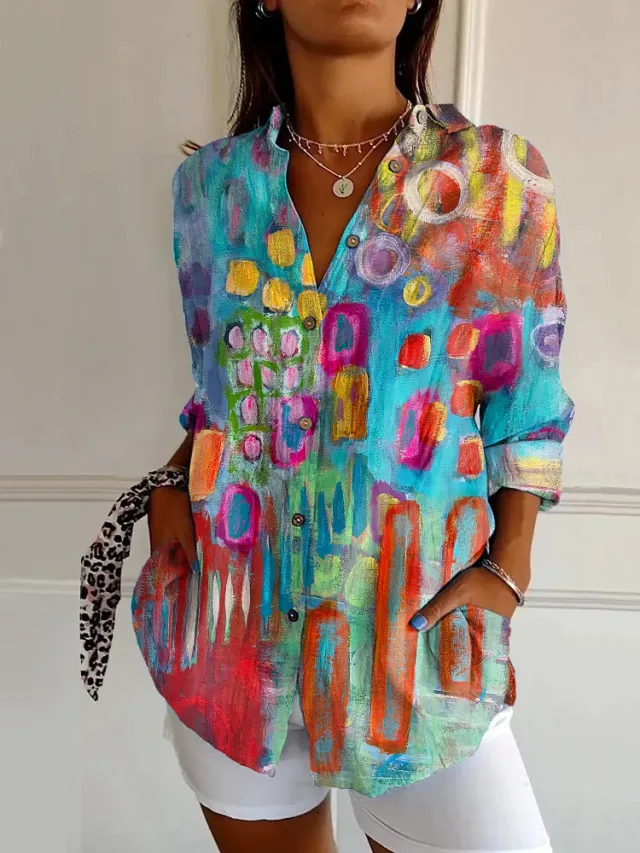 New Women's Summer Animal Pattern 3D Printed Shirt Yk2644Mc S - Shop at LoveMi