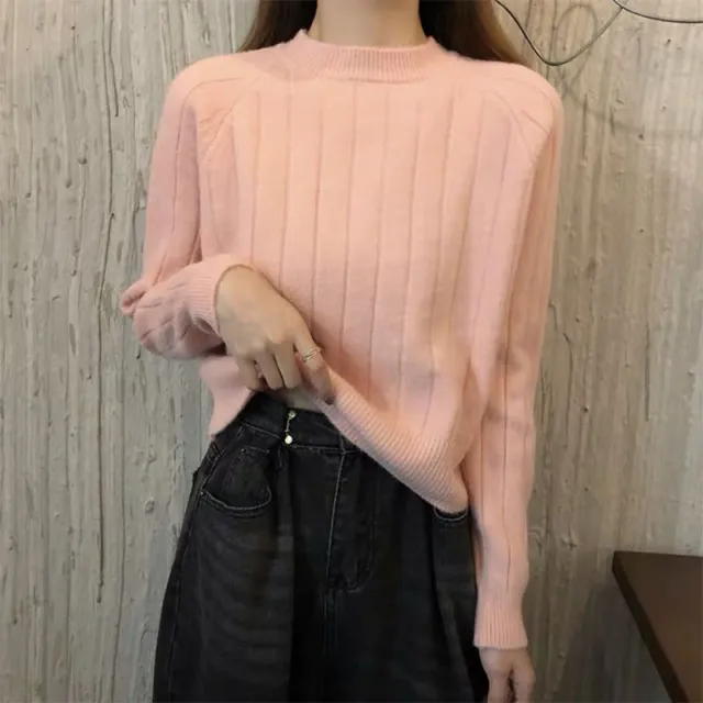 College Style Pullover Women's Base Pink - Shop at LoveMi