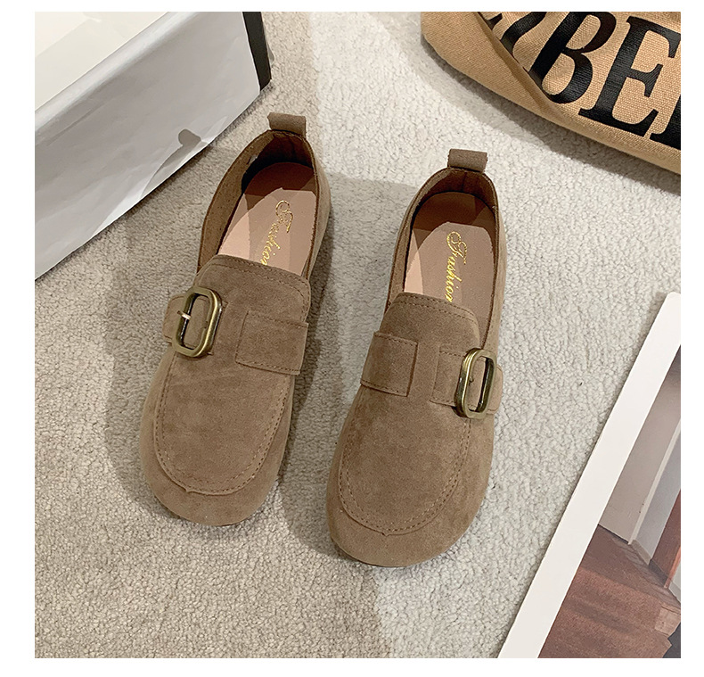 Title 13, Retro Slip-on Shallow Mouth Flat Casual Shoes