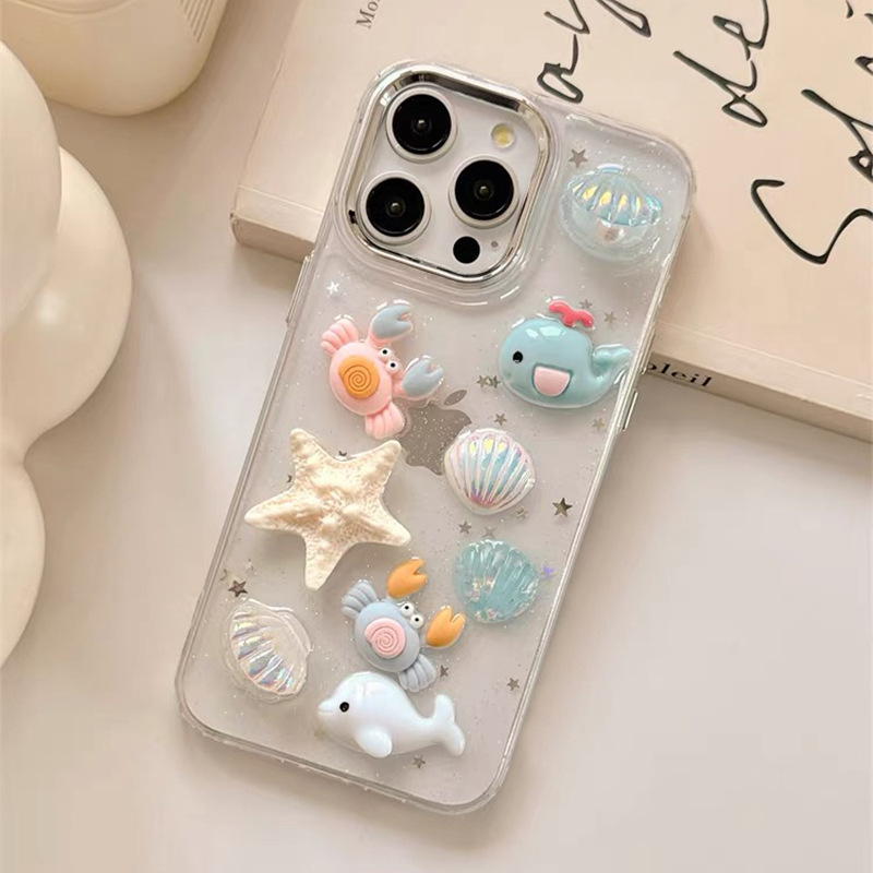 Cute Summer Ocean-themed Phone Case