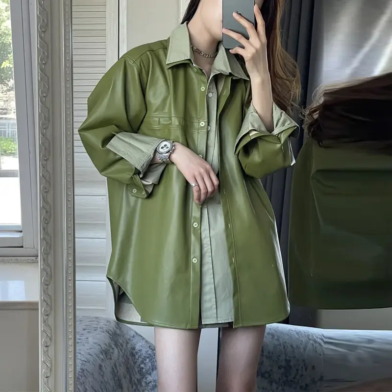 Spring Autumn Long Sleeve Thin Shirt