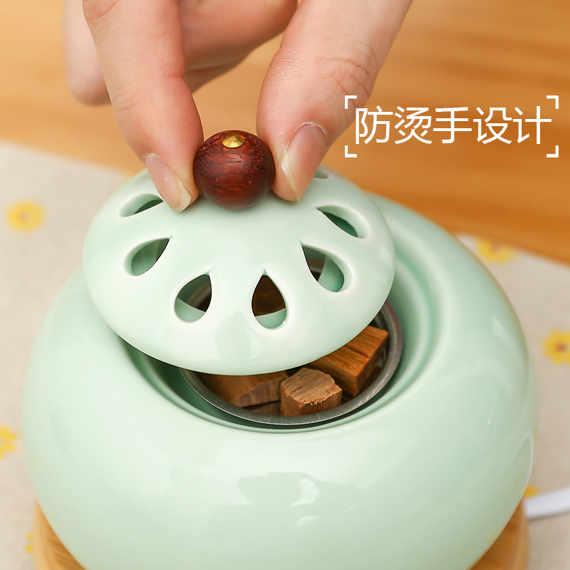 Timing Temperature Adjustment Electronic Incense Burner Household - Image 8