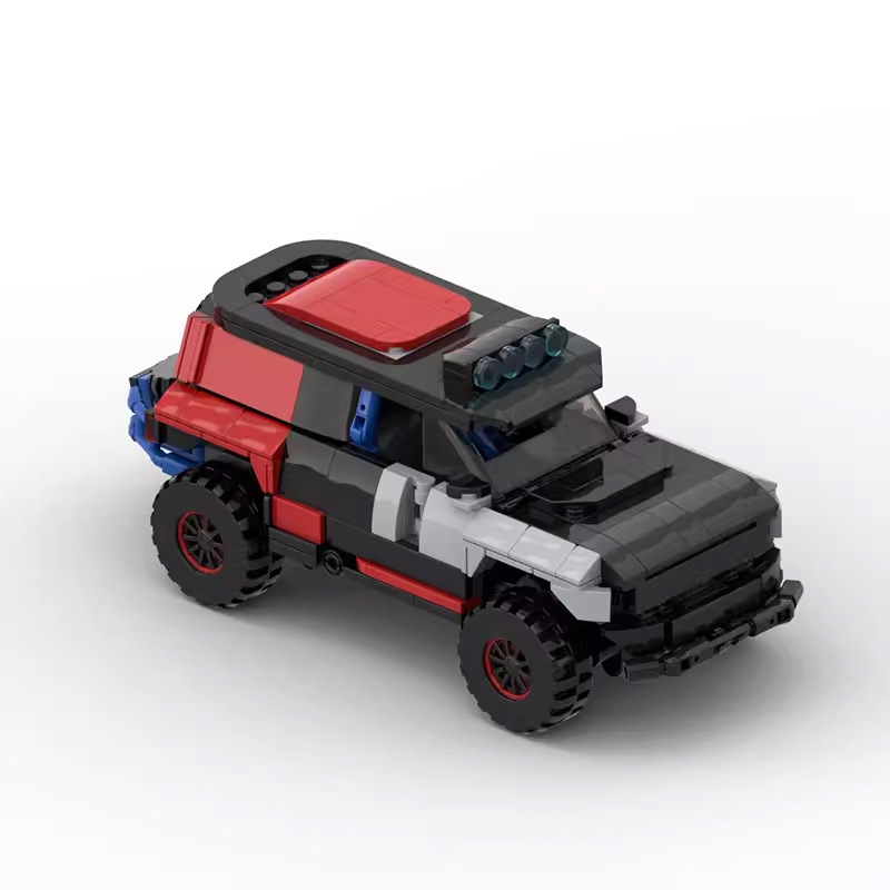 Domestic Building Blocks MOC-91256 Off-road Vehicle Model Assembled Blocks Educational Toys