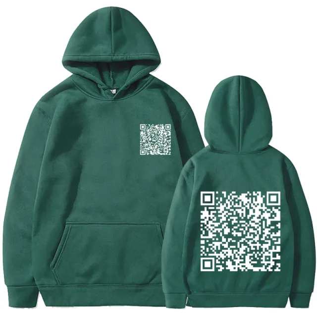 Joke Funny Winter Thick Sweatshirt Green - Shop at LoveMi
