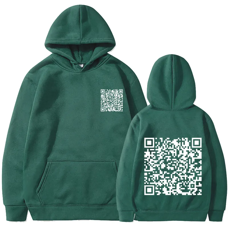 Joke Funny Winter Thick Sweatshirt - Green