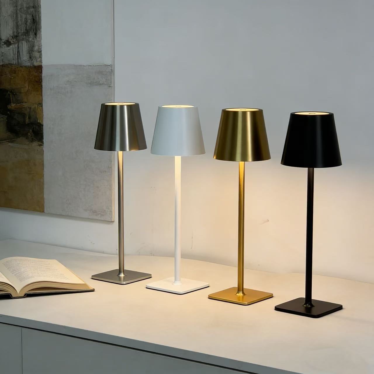 Charging Table Lamp Outdoor Restaurant Desk Lamp