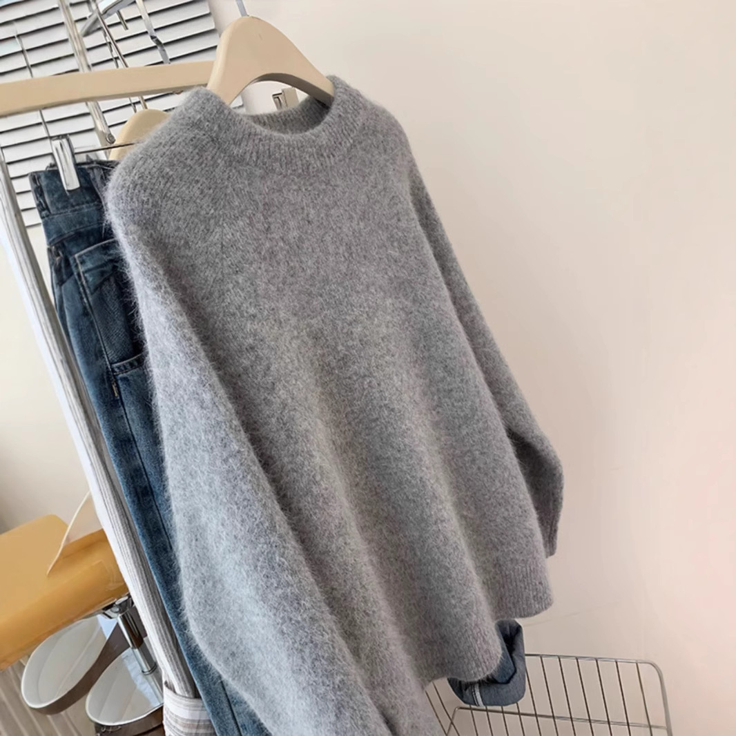 Loose And Idle Thickened Underwear Sweater - Image 3