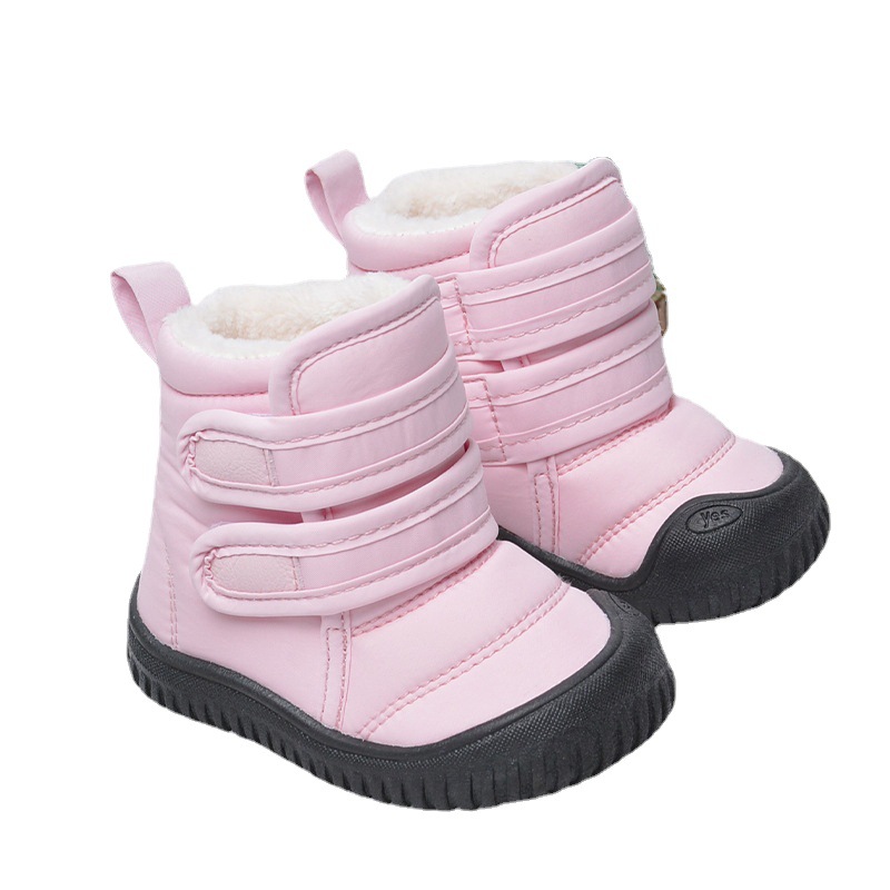 Children's Winter New Velcro Plus Velvet Snow Boots — foto 3