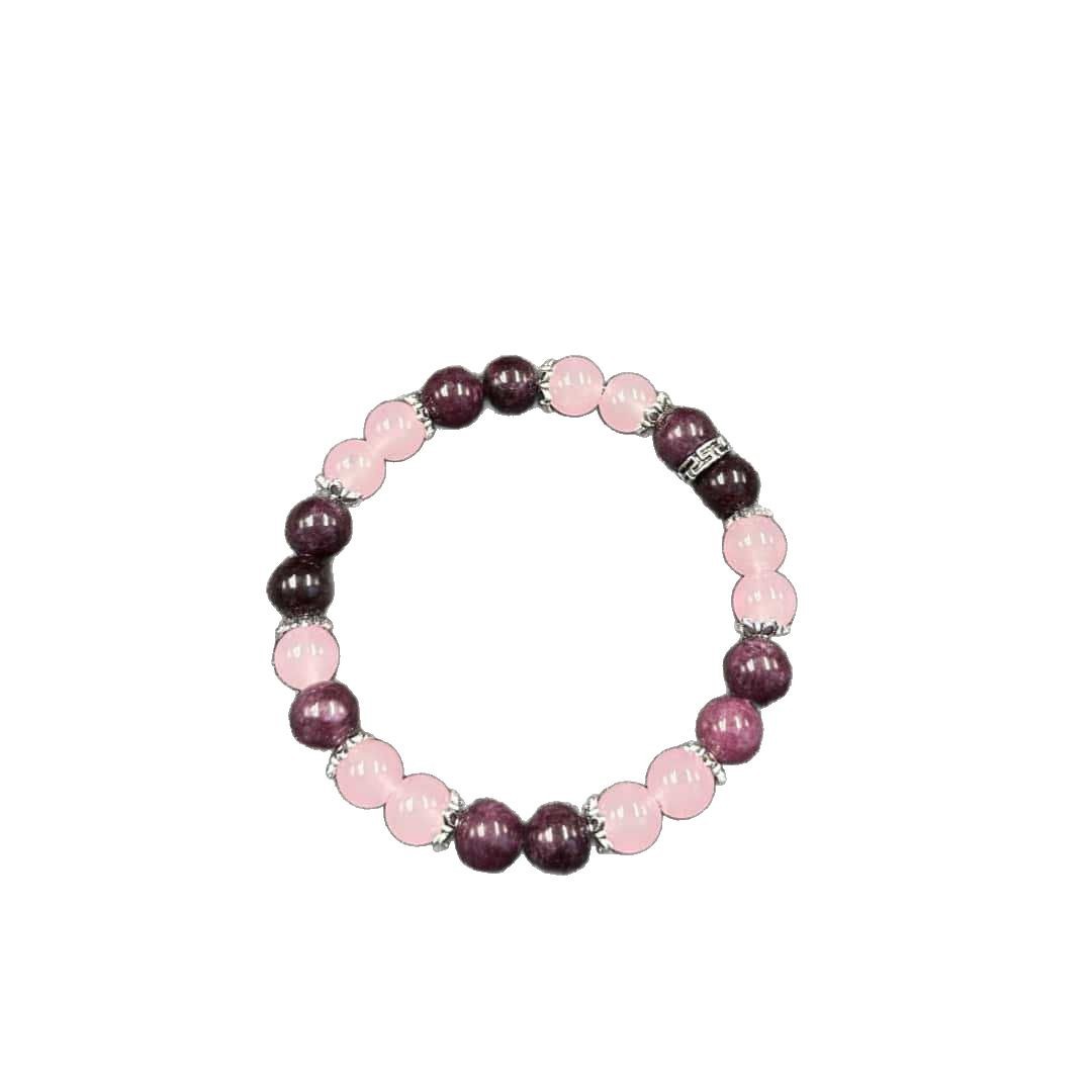 Garnet Crystal Fashionable Personalized Bracelet
