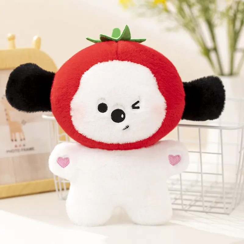 Cute Cartoon Fruit Puppy Doll