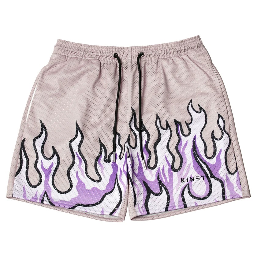 Title 1, Novos shorts masculinos Flame, secagem rápida p...