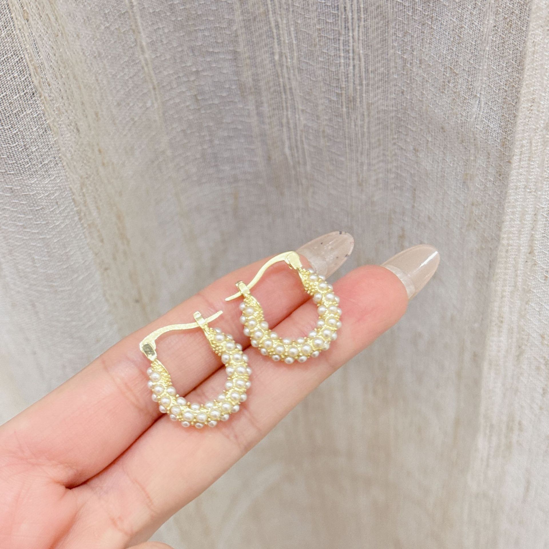 Casual French-style Elegant Earrings For Women