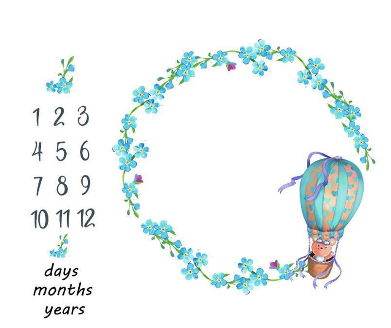 Ins Baby Photography Cloth Photo Blanket