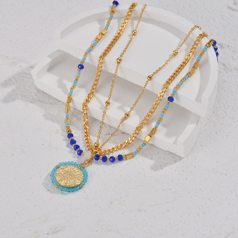Women's 14K Gold Fashion OL Vintage Bohemian Necklace