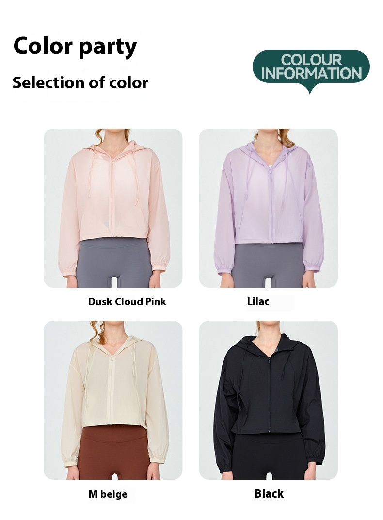 Protection UV Protection Thin Breathable Sports Cycling Sun Protection Clothing