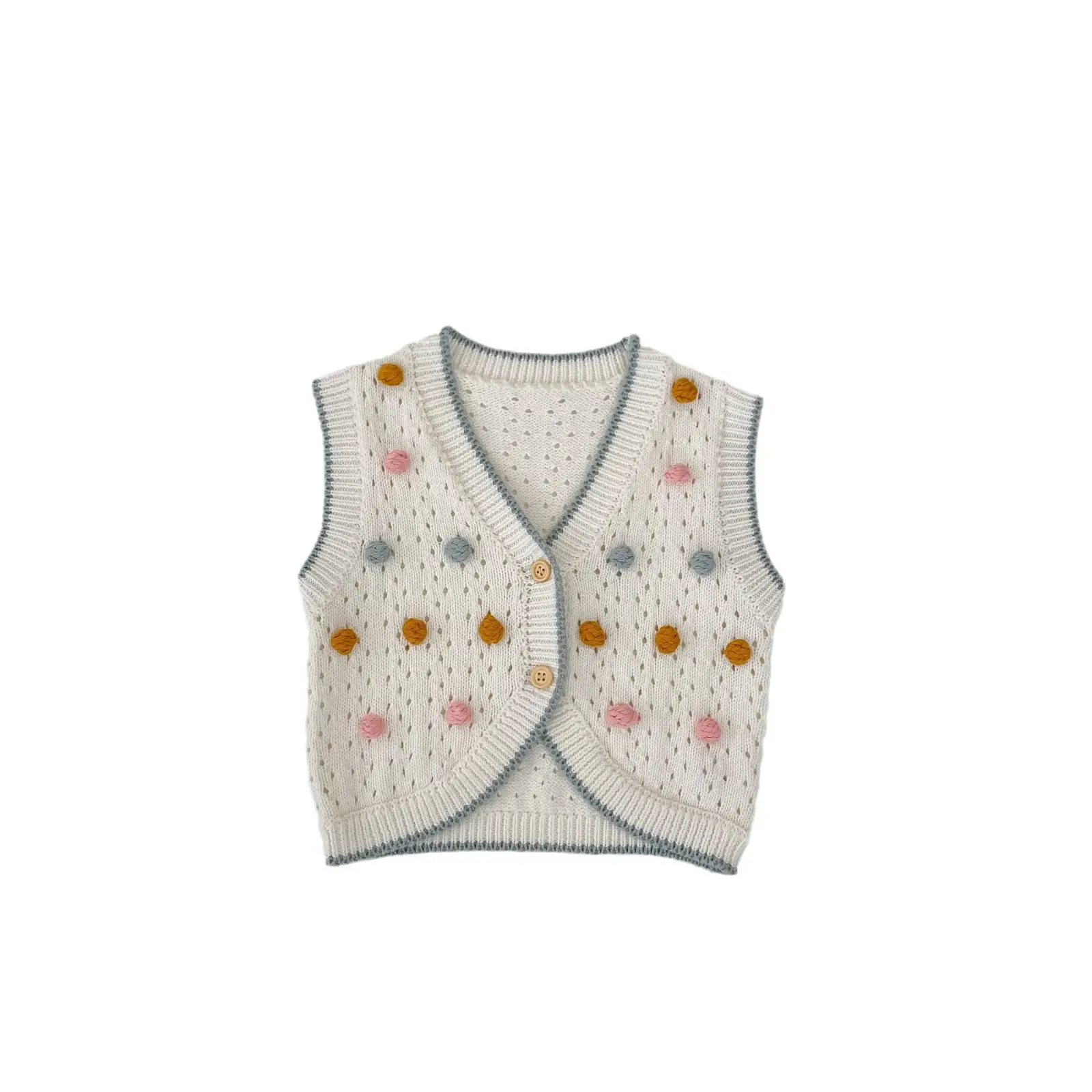 Baby Clothes Cotton Sweater Vest Cardigan